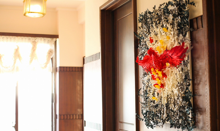 ペーパーデコレーション ディスプレイ