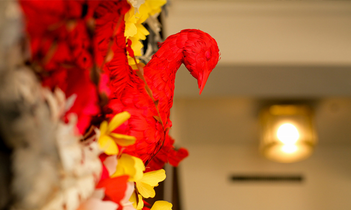 ペーパーデコレーション ディスプレイ