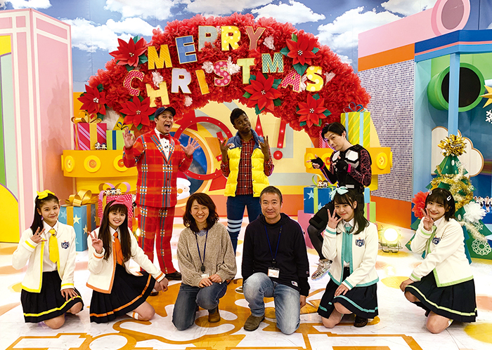 おはスタ ペーパーデコレーション ディスプレイ1