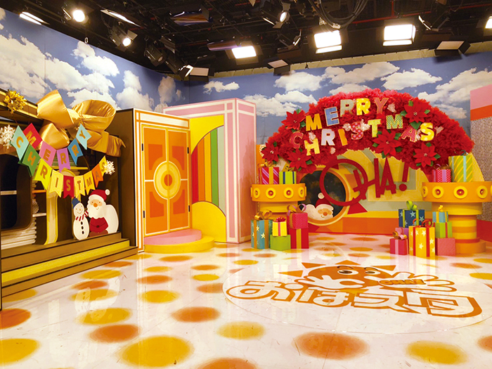 おはスタ ペーパーデコレーション ディスプレイ2