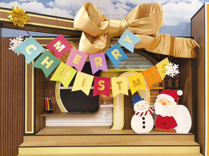 おはスタ ペーパーデコレーション ディスプレイ3