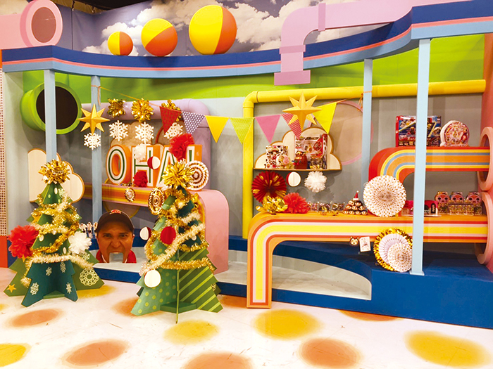 おはスタ ペーパーデコレーション ディスプレイ4