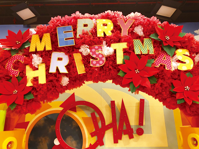 おはスタ ペーパーデコレーション ディスプレイ5